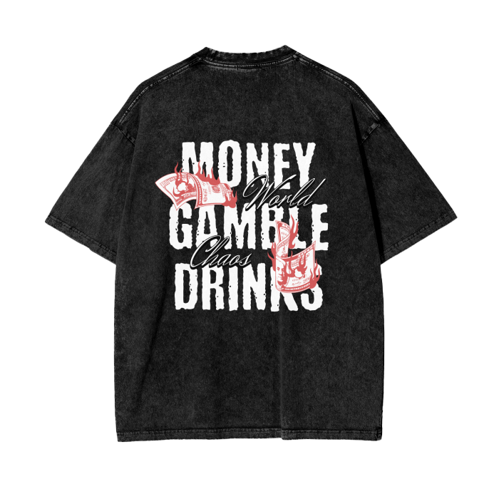 World Chaos Vintage Oversize T-Shirt