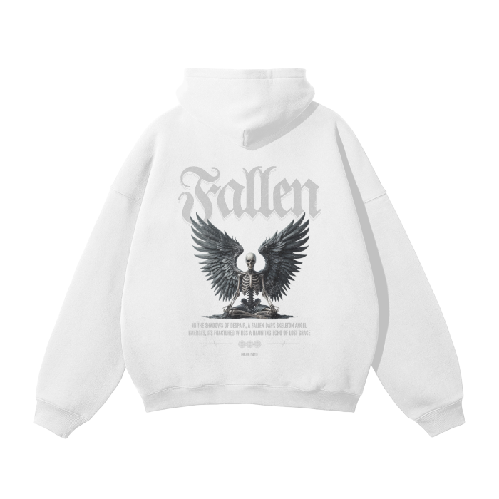 Fallen Angel Oversized Premium Fleece Hoodie