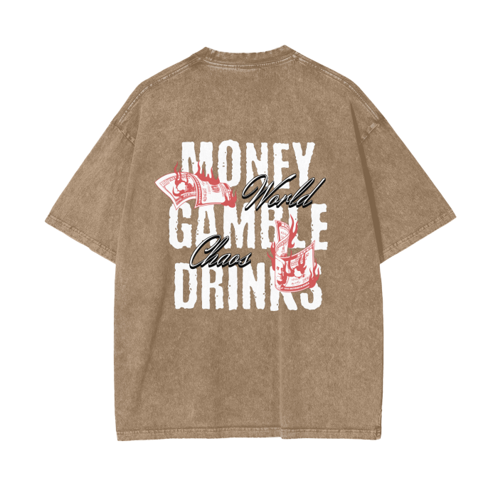 World Chaos Vintage Oversize T-Shirt