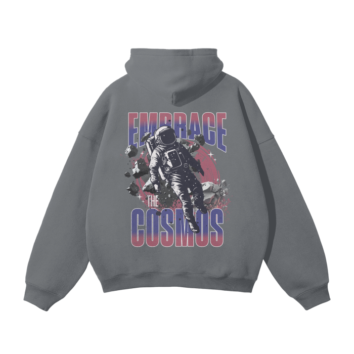 Embrace the Cosmos Oversized Premium Fleece Hoodie