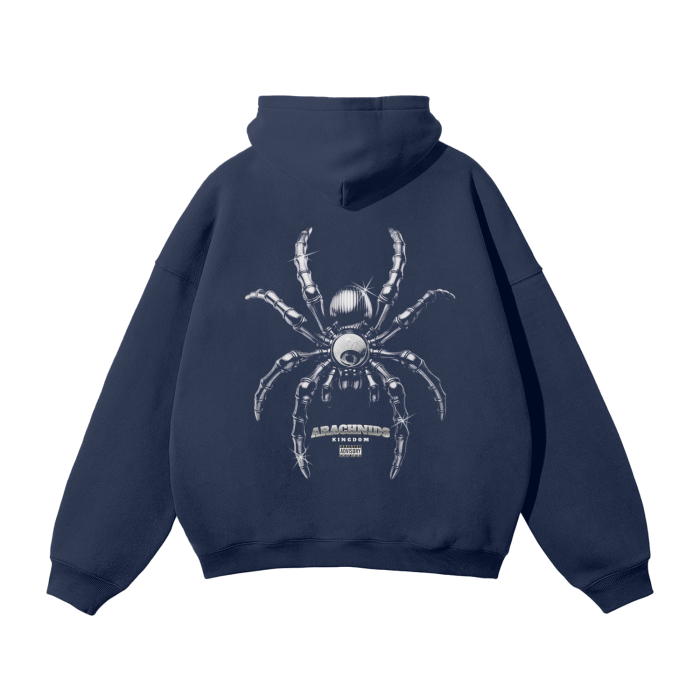 Arachnids Kingdom Oversized Premium Fleece Hoodie