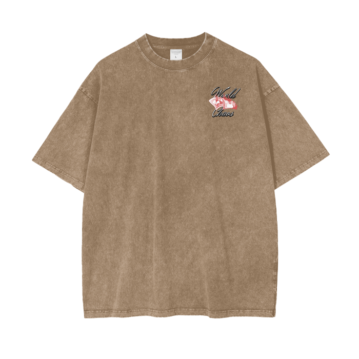 World Chaos Vintage Oversize T-Shirt