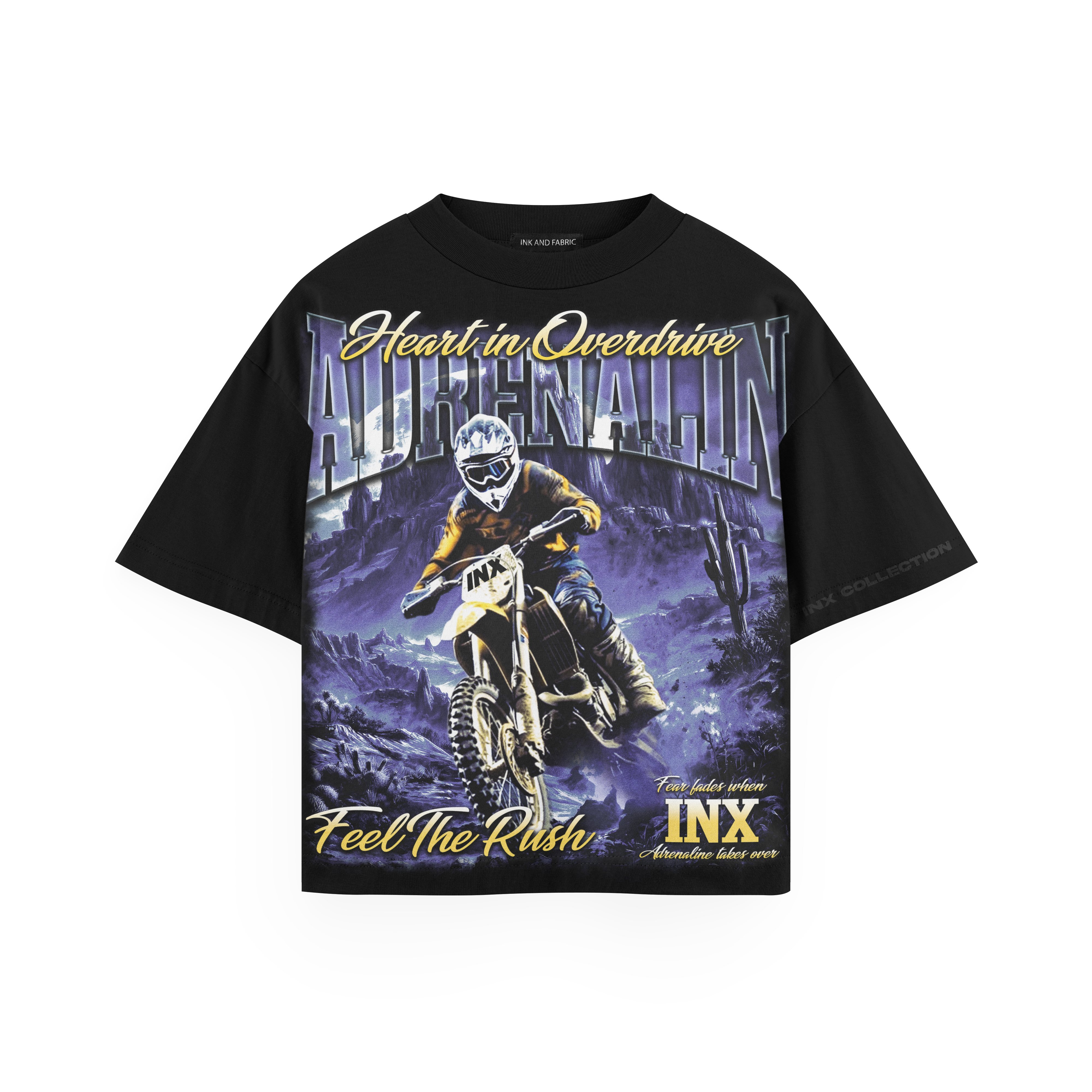Andrenalin Oversized Heavyweight T-Shirt
