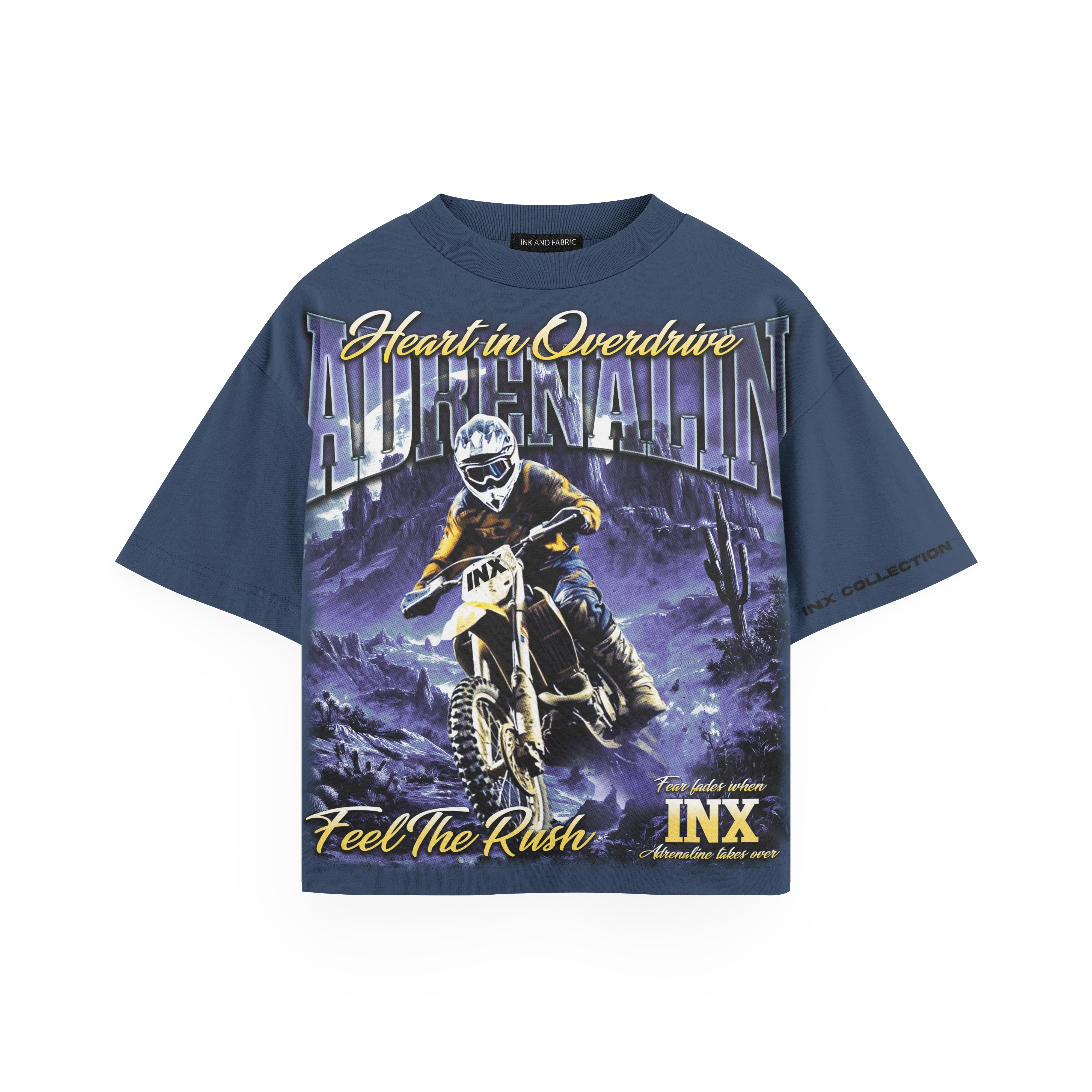 Andrenalin Oversized Heavyweight T-Shirt