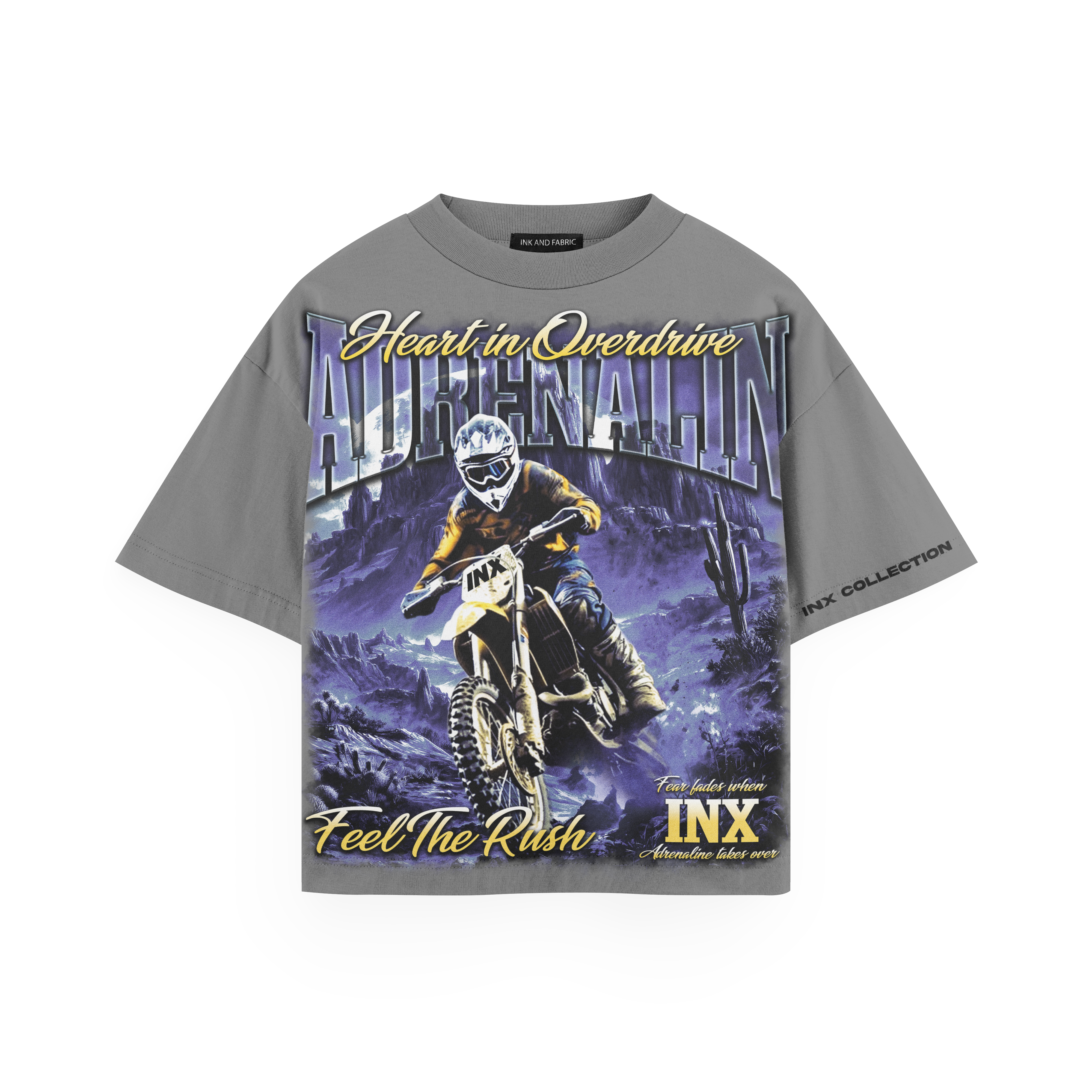 Andrenalin Oversized Heavyweight T-Shirt