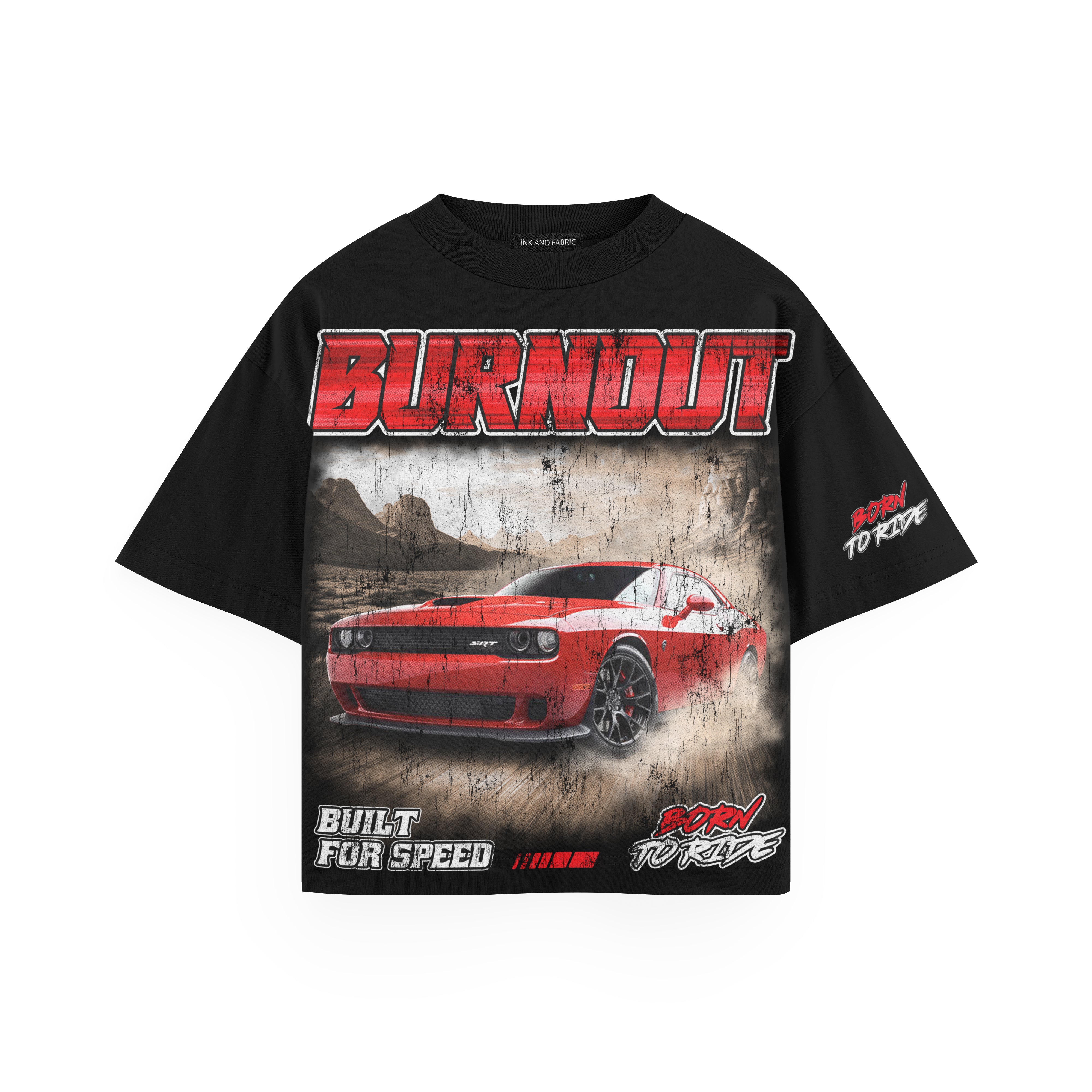 Burnout Oversized Heavyweight T-Shirt