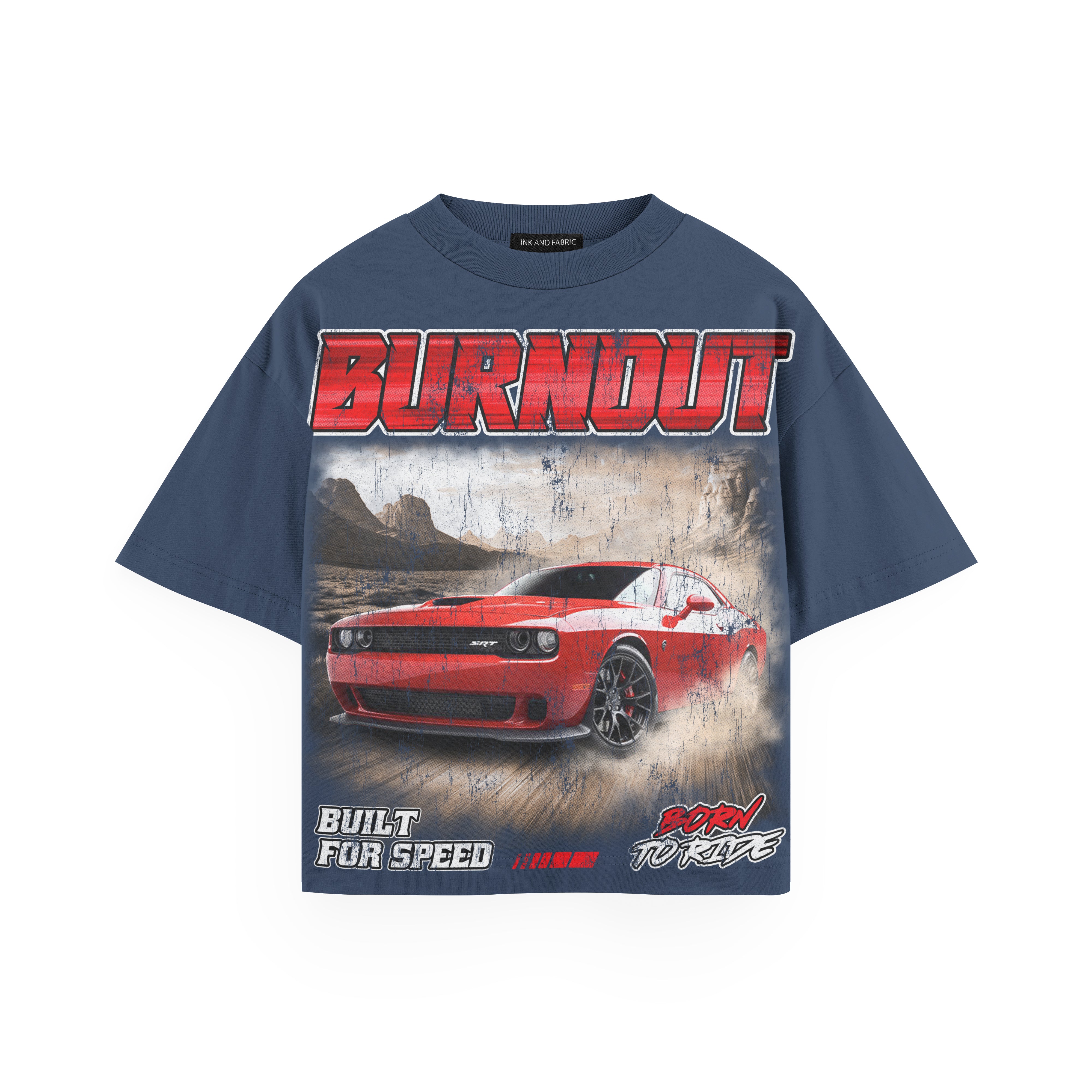 Burnout Oversized Heavyweight T-Shirt
