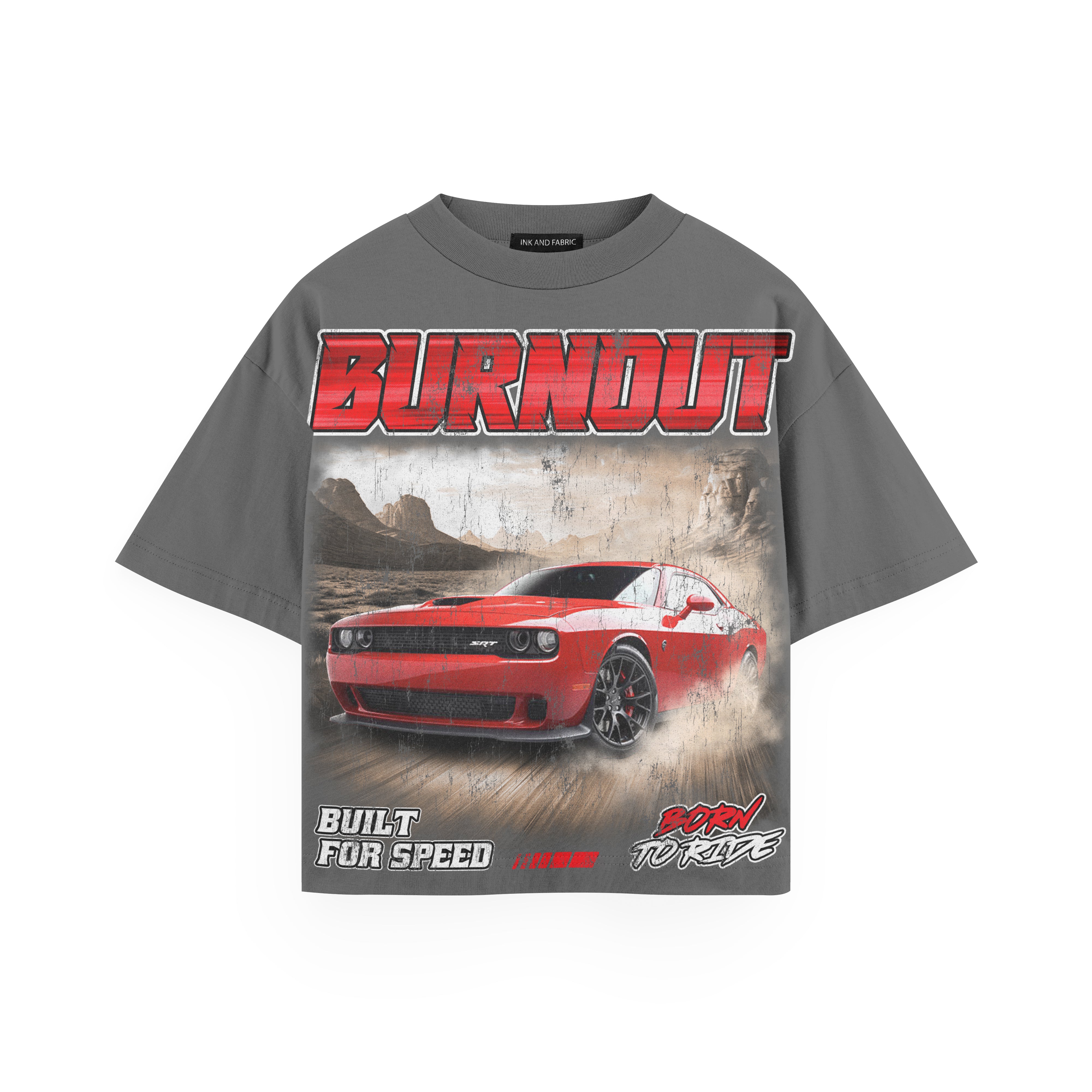 Burnout Oversized Heavyweight T-Shirt