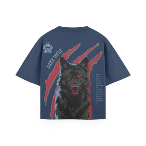 Ferocious Wolf Fire Edition Oversized Tee