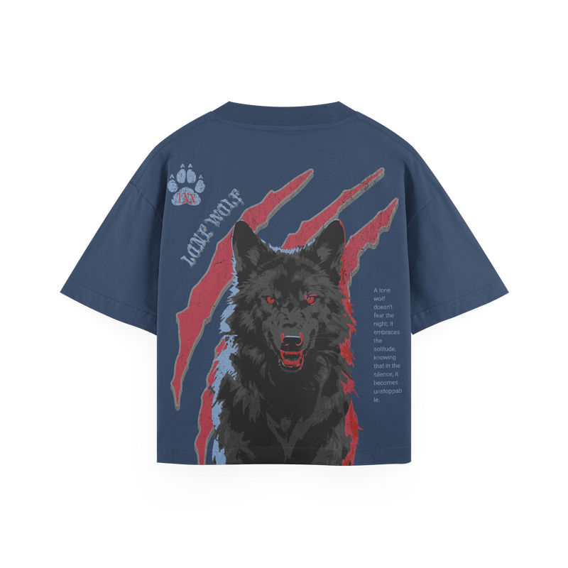 Ferocious Wolf Fire Edition Oversized Tee