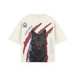 Ferocious Wolf Fire Edition Oversized Tee