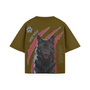 Ferocious Wolf Fire Edition Oversized Tee
