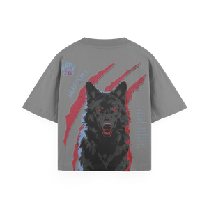Ferocious Wolf Fire Edition Oversized Tee