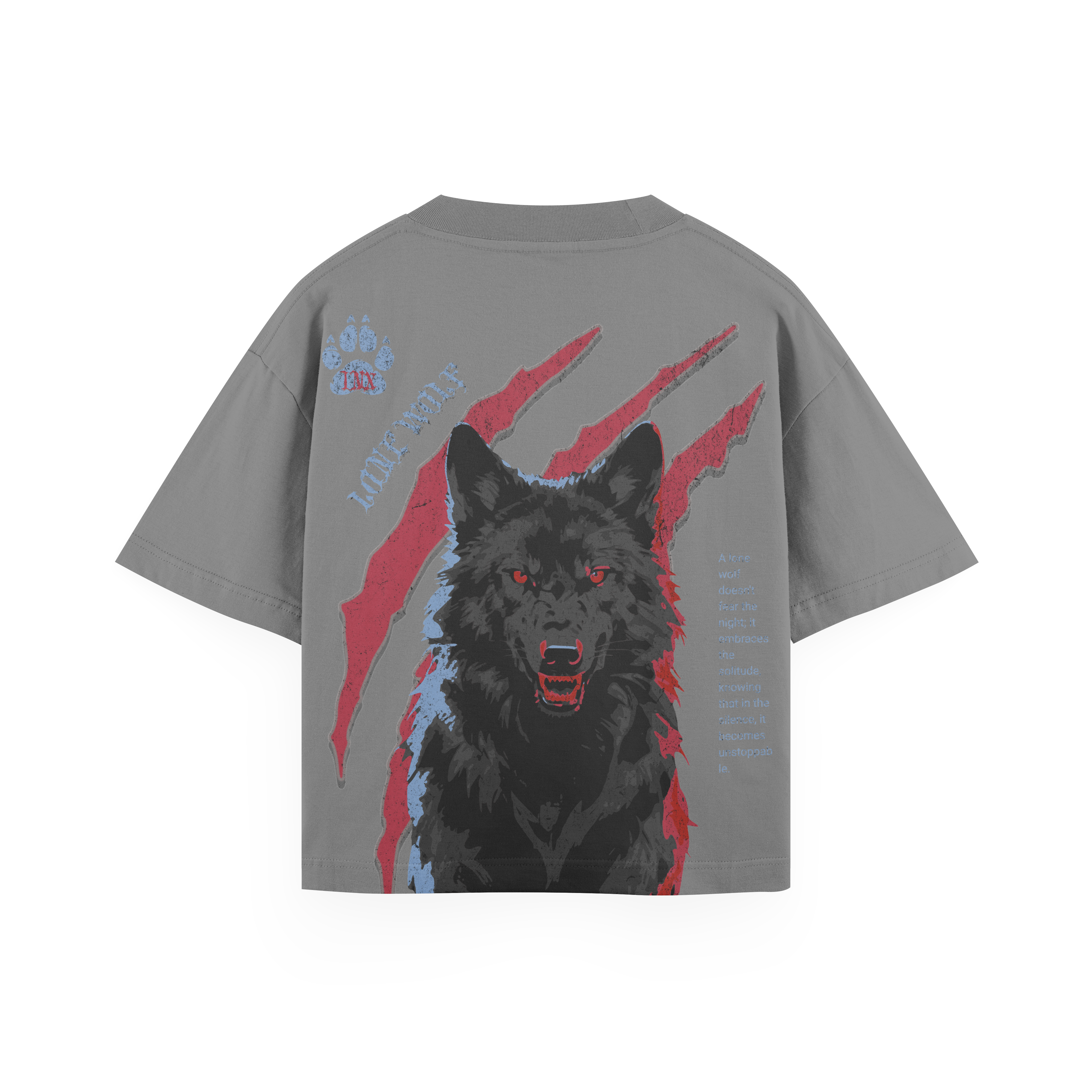 Ferocious Wolf Fire Edition Oversized Tee