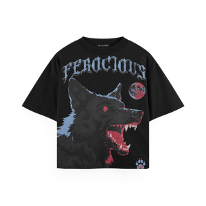 Ferocious Wolf Fire Edition Oversized Tee