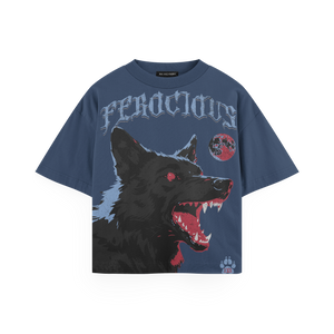Ferocious Wolf Fire Edition Oversized Tee