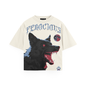 Ferocious Wolf Fire Edition Oversized Tee