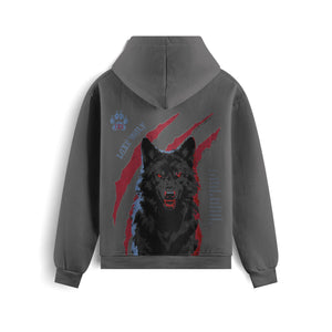 Ferocious Wolf Oversized Heavyweight Hoodie