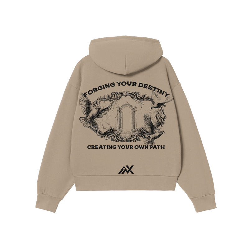 Forge Your Destiny Oversized Zip Up Hoodie
