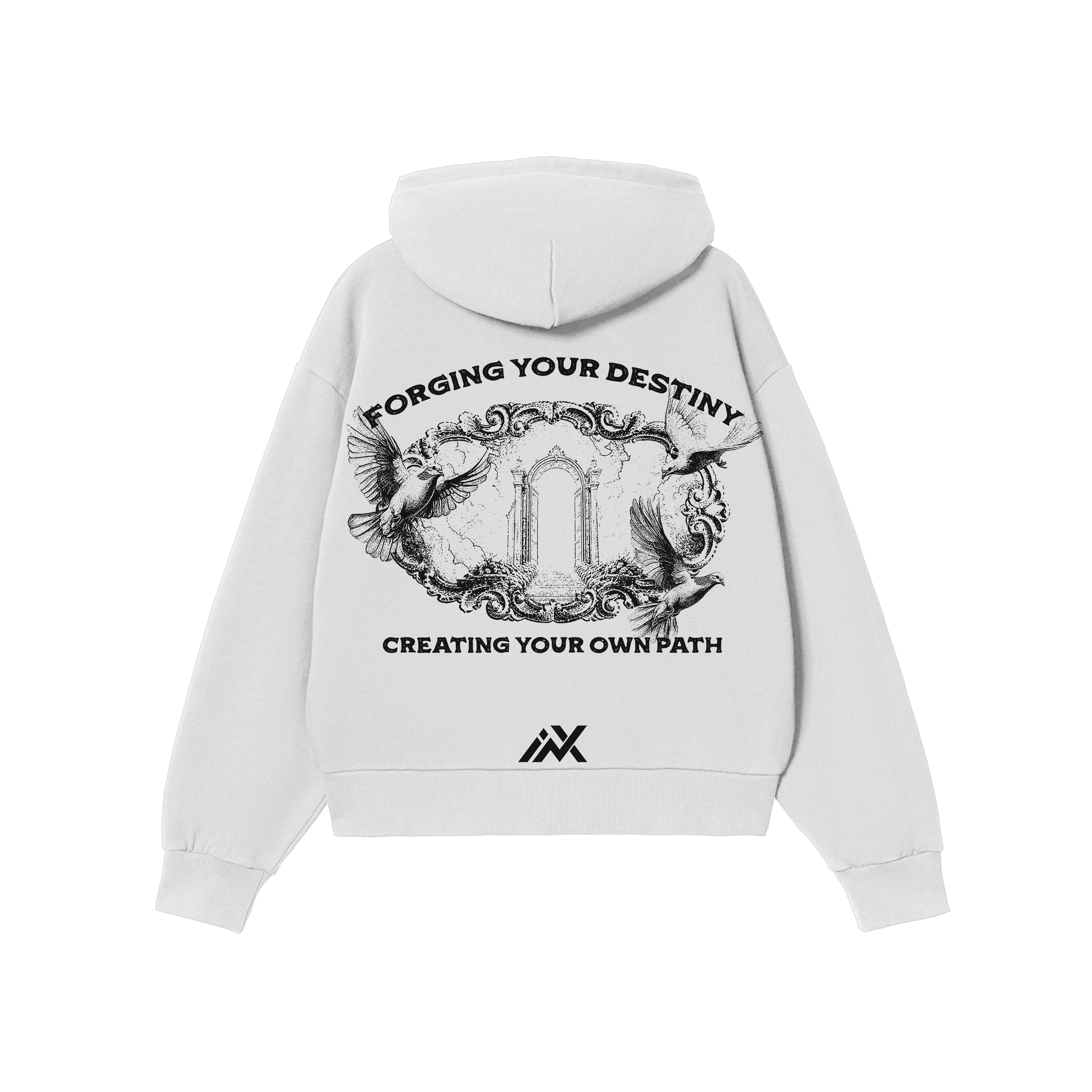 Forge Your Destiny Oversized Zip Up Hoodie