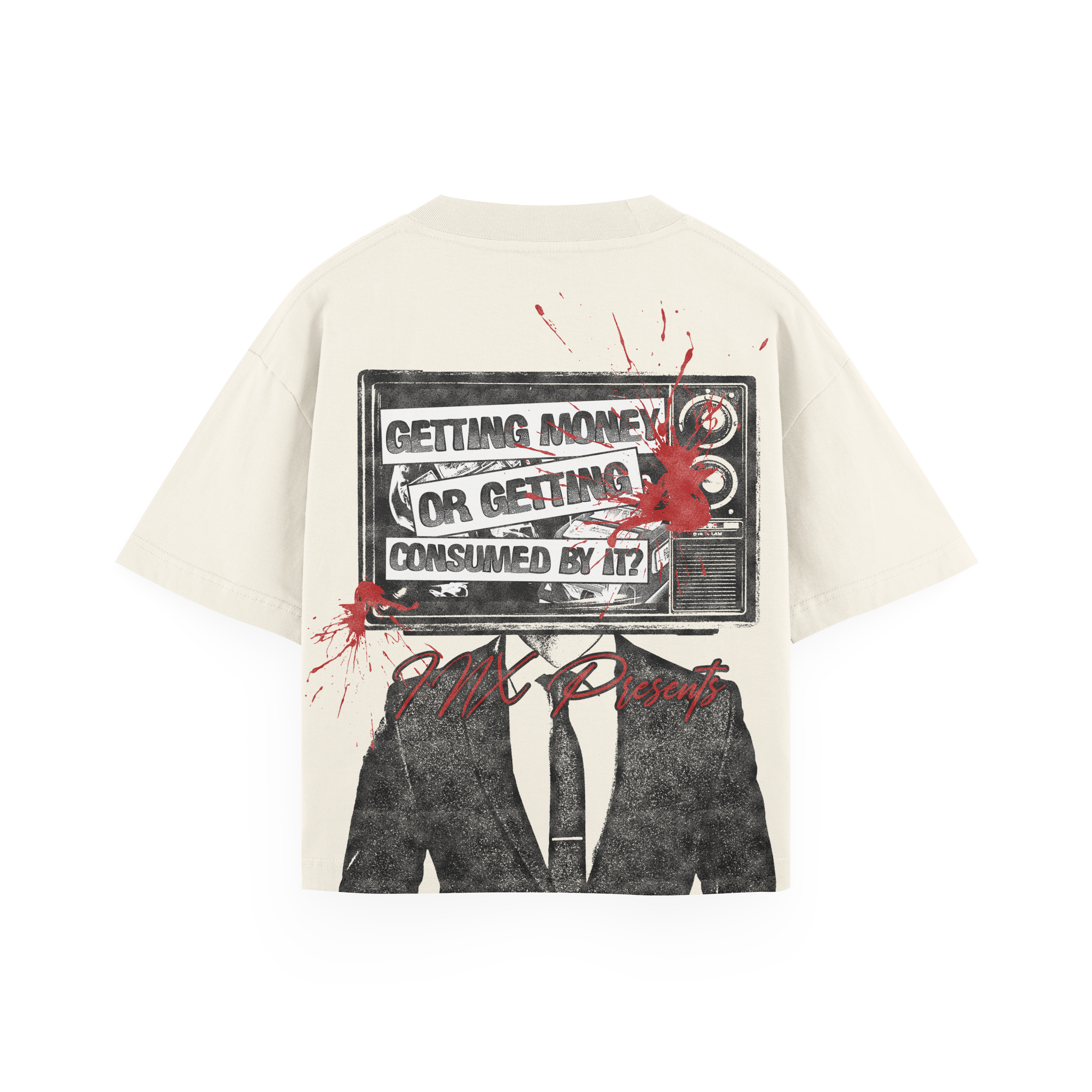 Getting Money Oversized Heavyweight T-Shirt