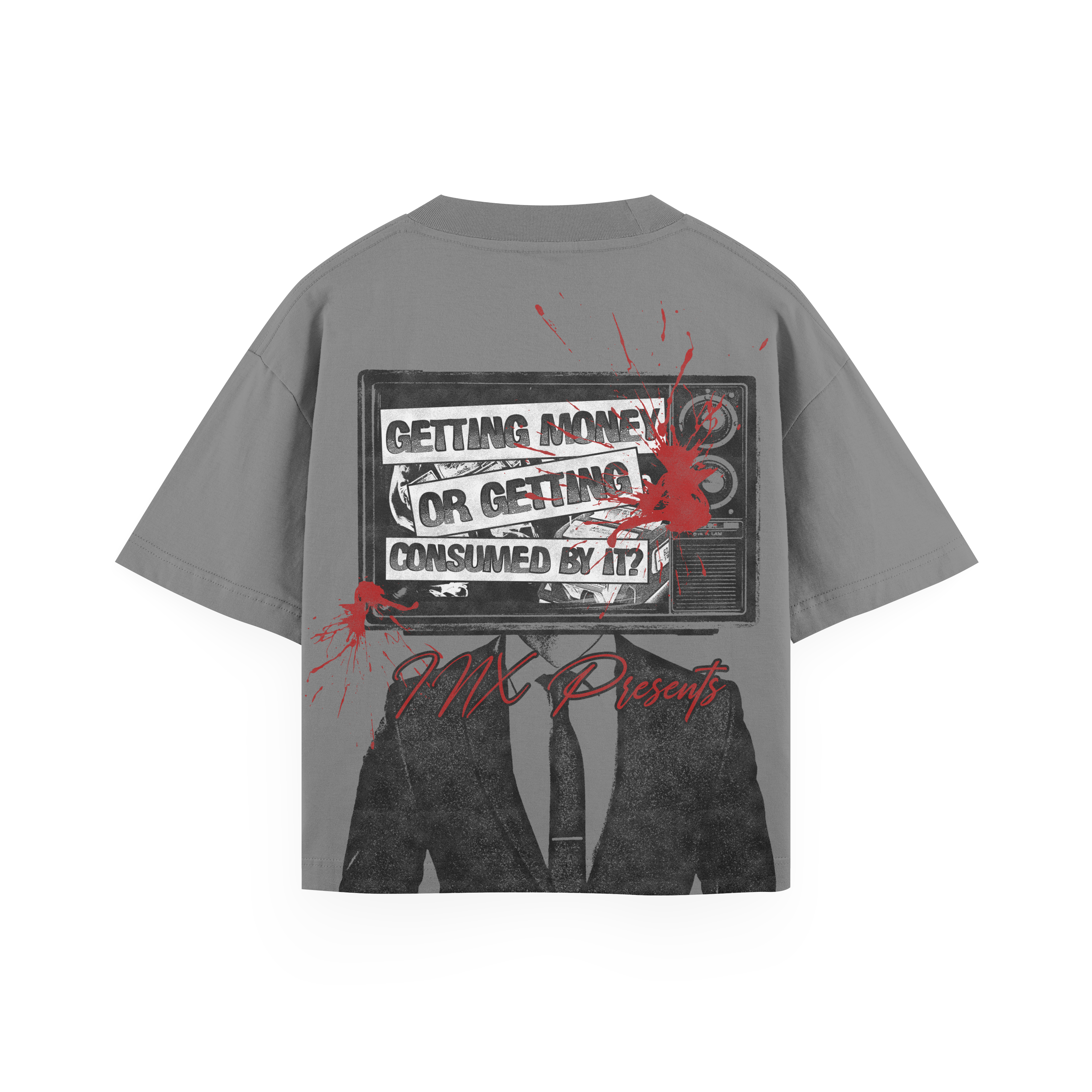 Getting Money Oversized Heavyweight T-Shirt