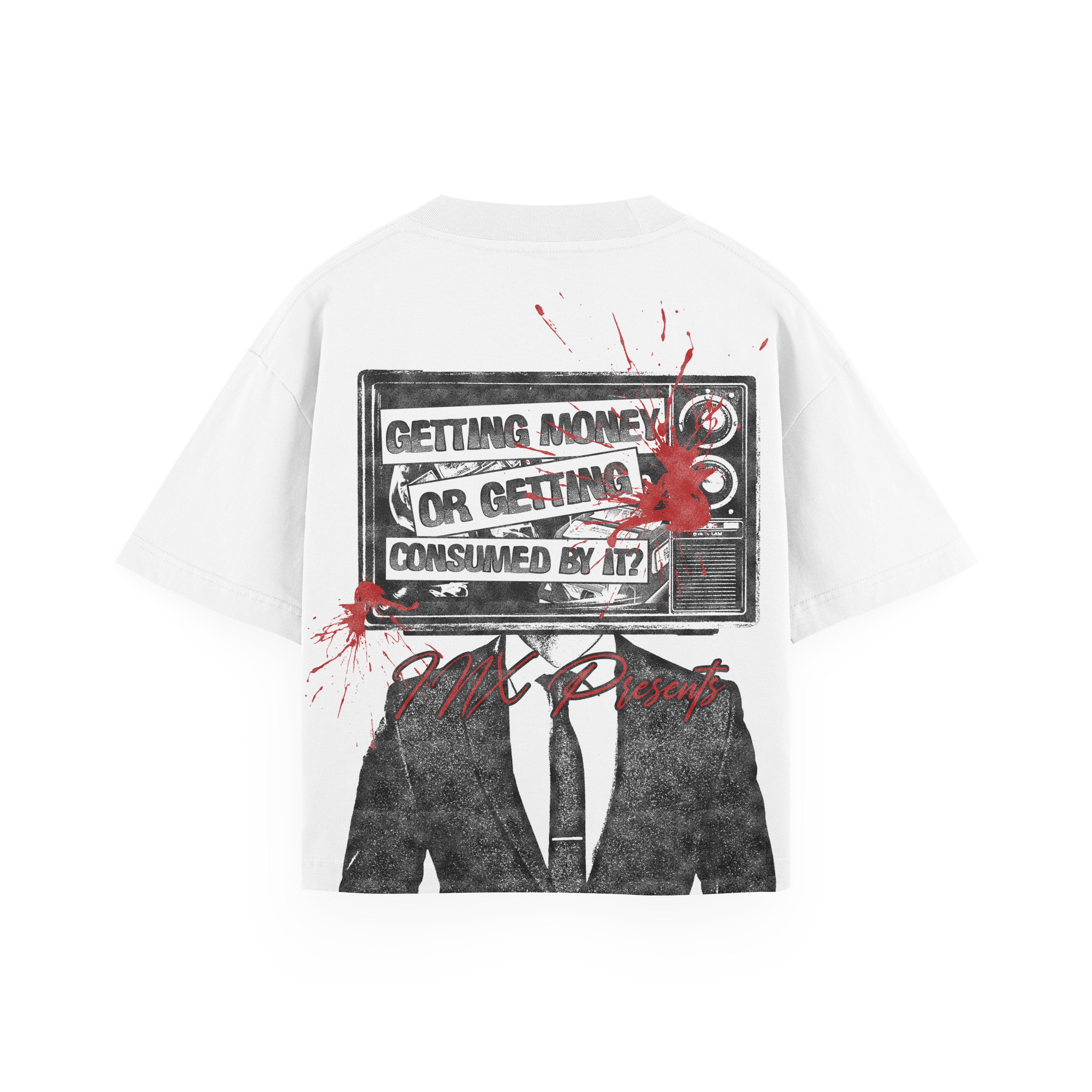 Getting Money Oversized Heavyweight T-Shirt