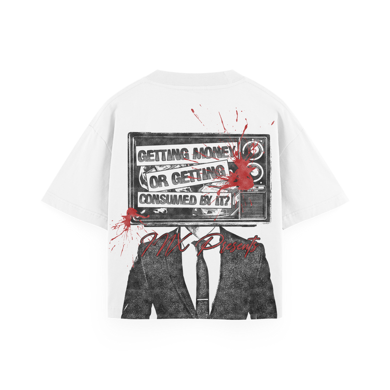 Getting Money Oversized Heavyweight T-Shirt