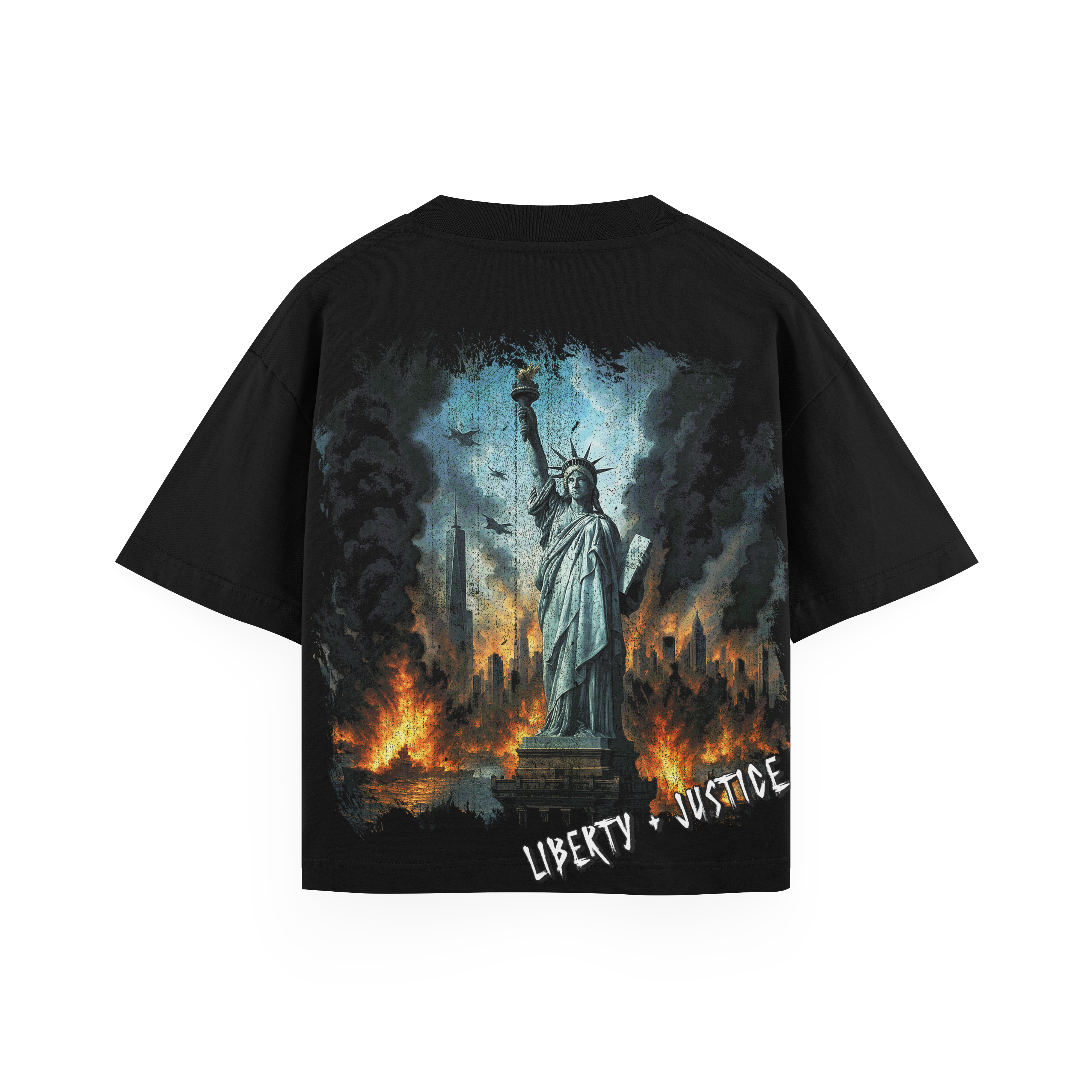 Justice and Liberty Oversized T-Shirt