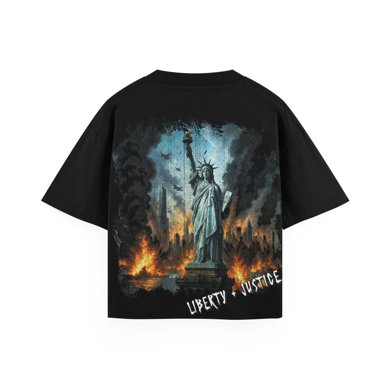 Justice and Liberty Oversized T-Shirt