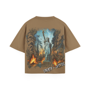 Justice and Liberty Oversized T-Shirt