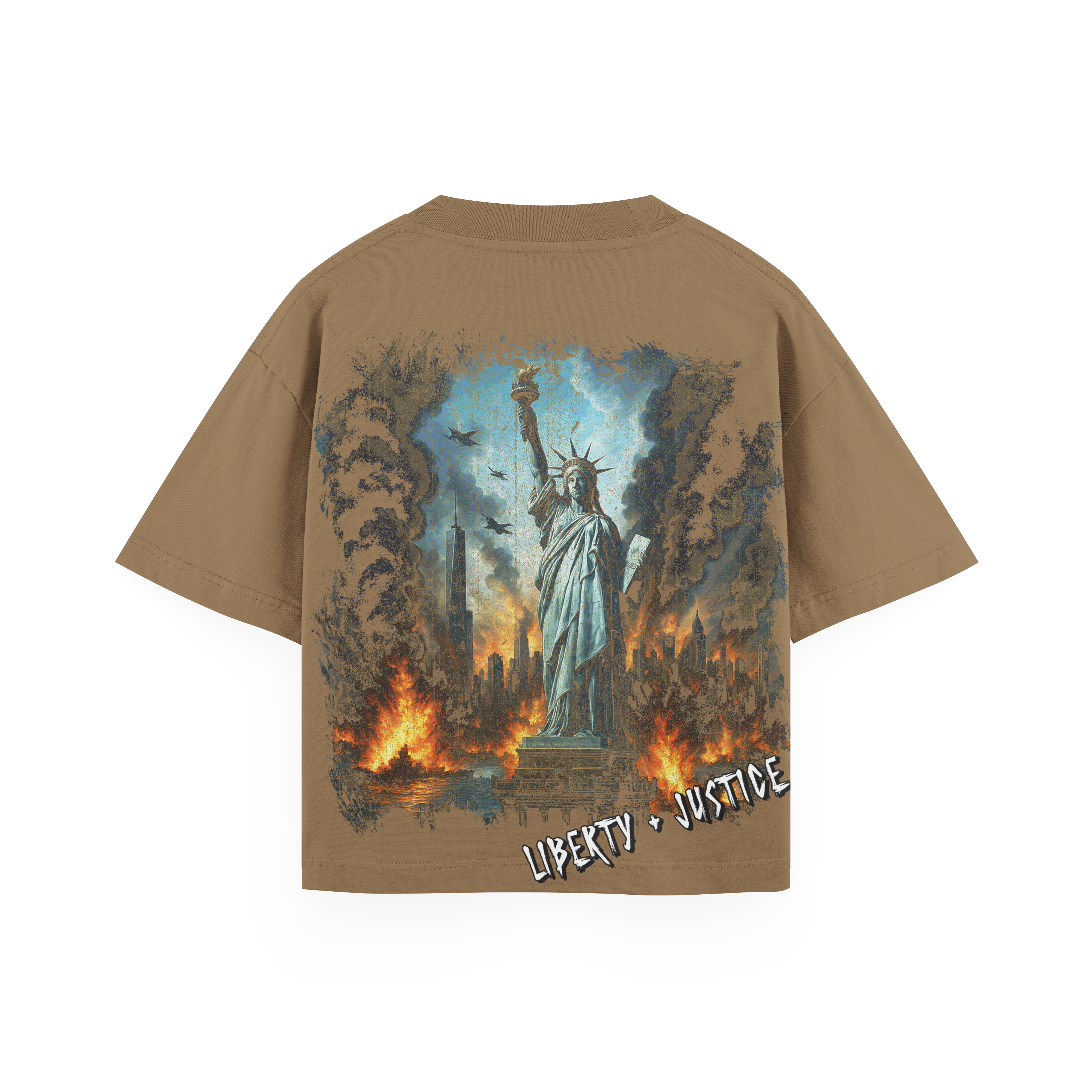 Justice and Liberty Oversized T-Shirt