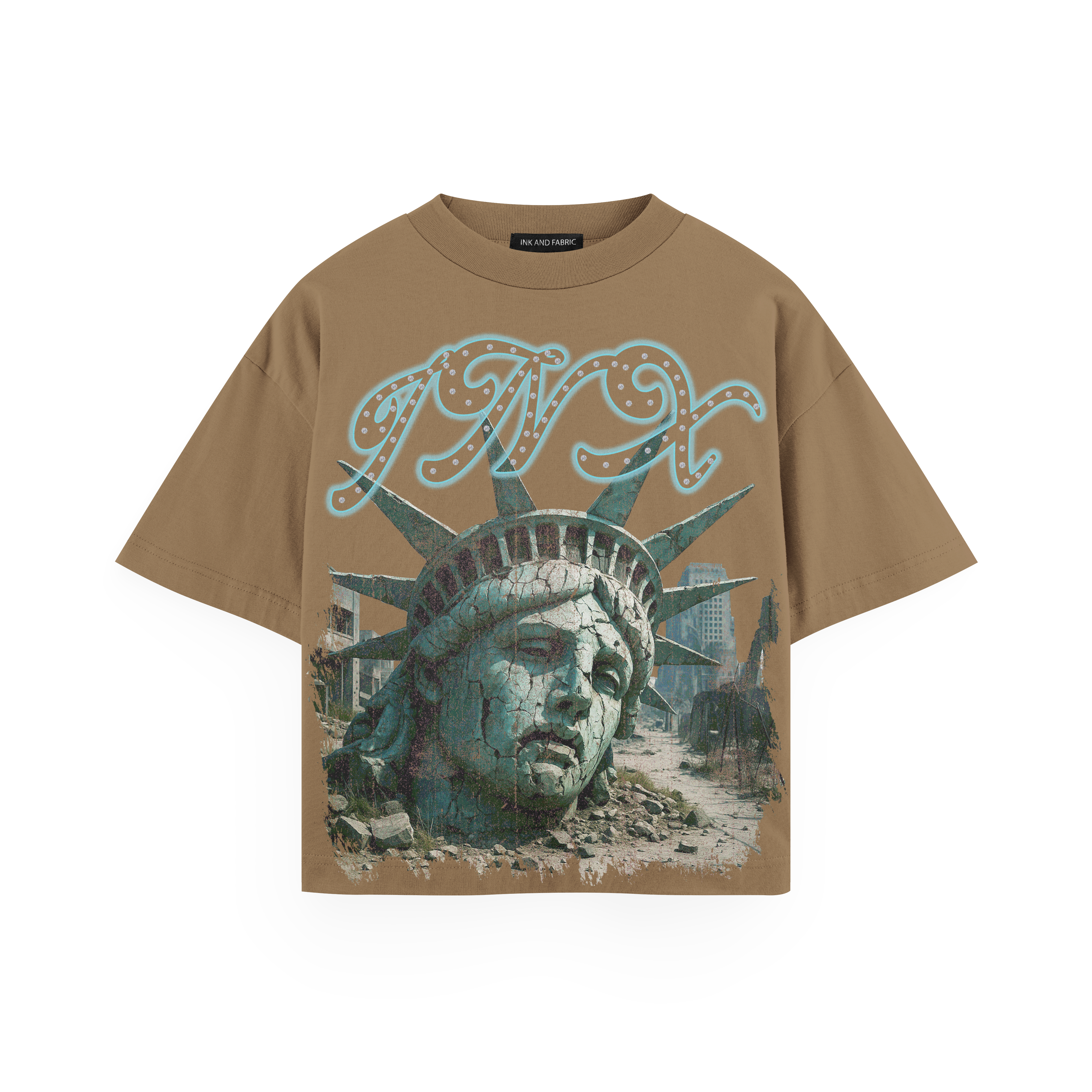 Justice and Liberty Oversized T-Shirt
