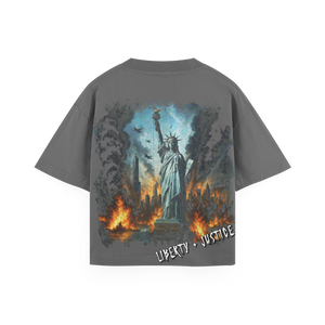 Justice and Liberty Oversized T-Shirt