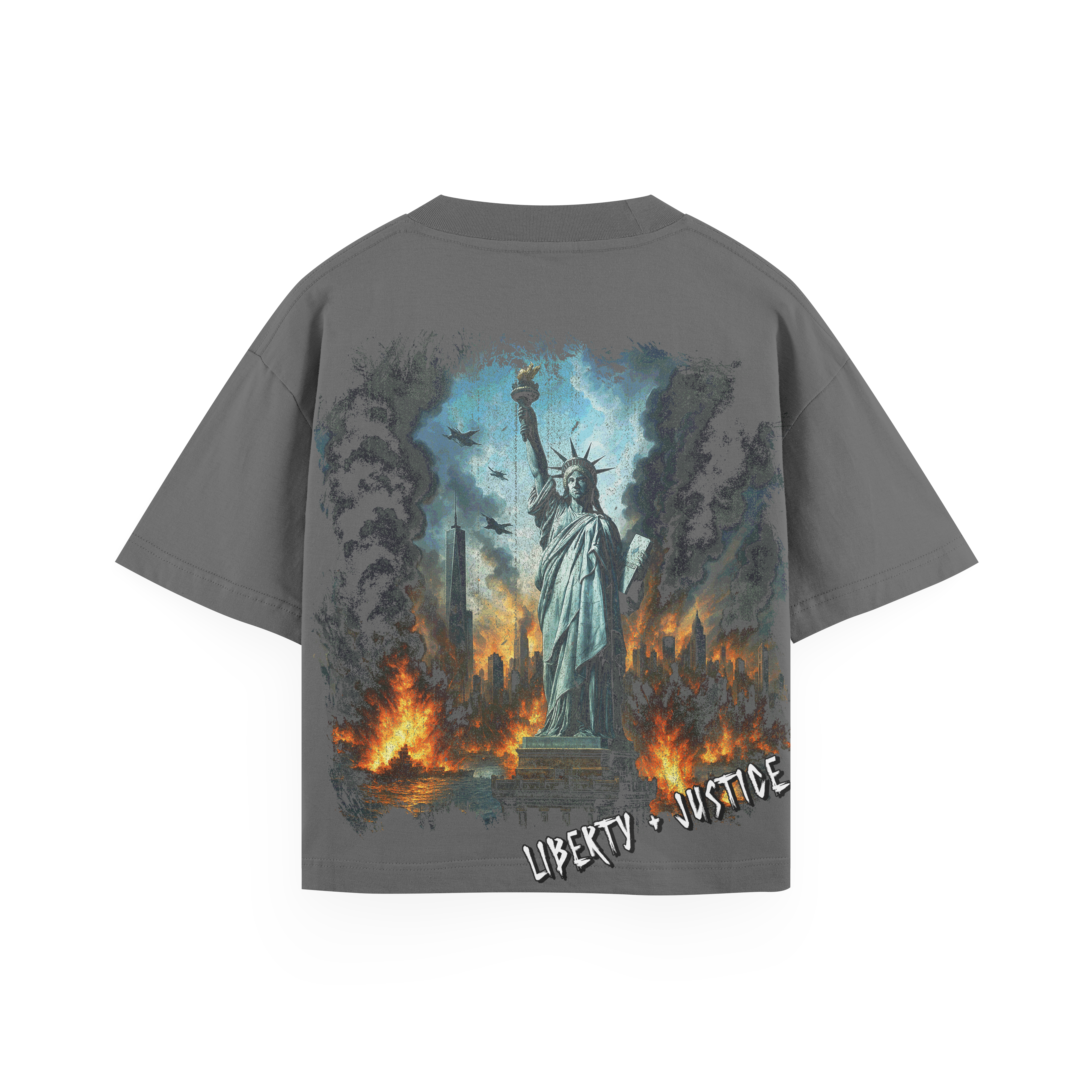 Justice and Liberty Oversized T-Shirt