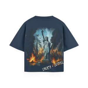 Justice and Liberty Oversized T-Shirt
