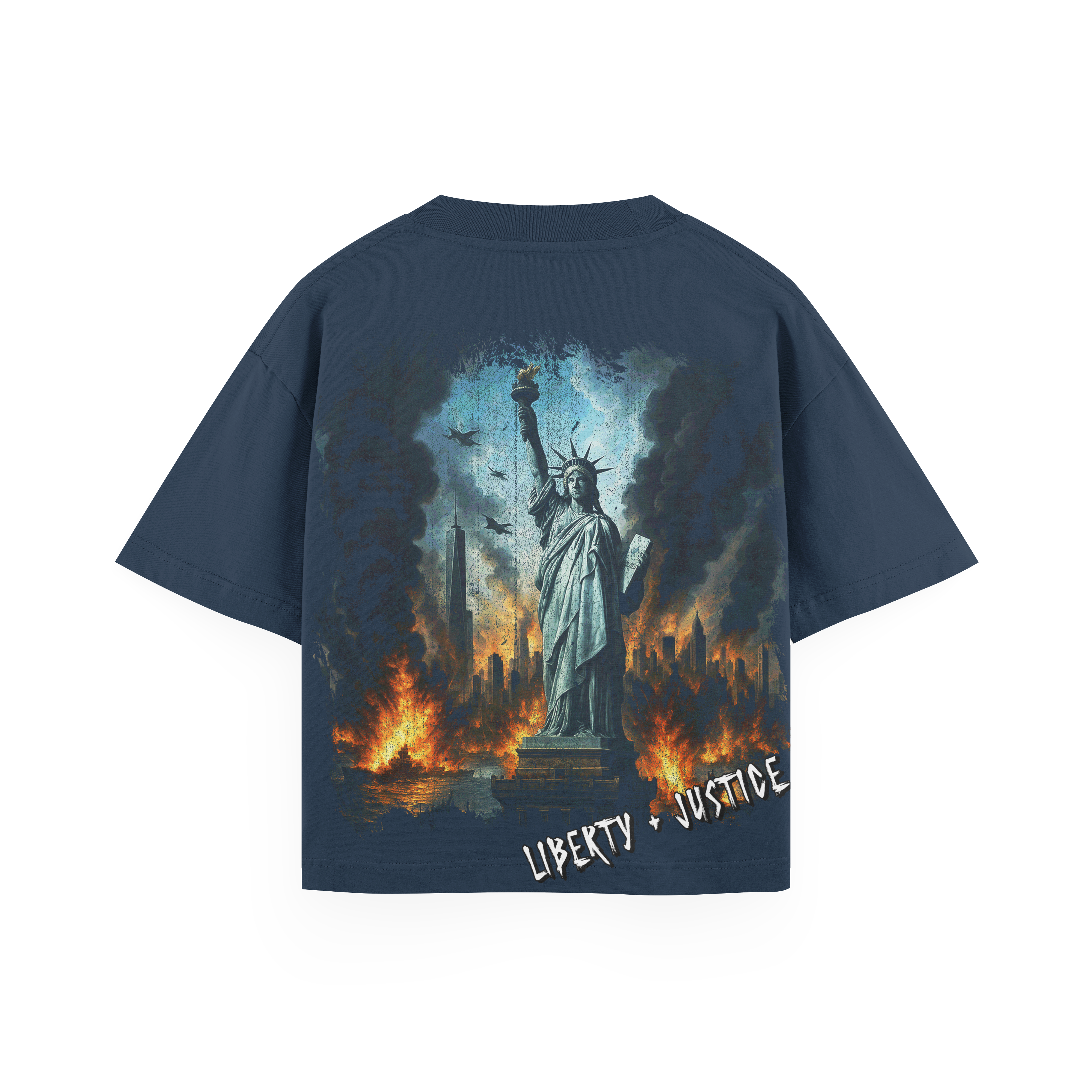 Justice and Liberty Oversized T-Shirt