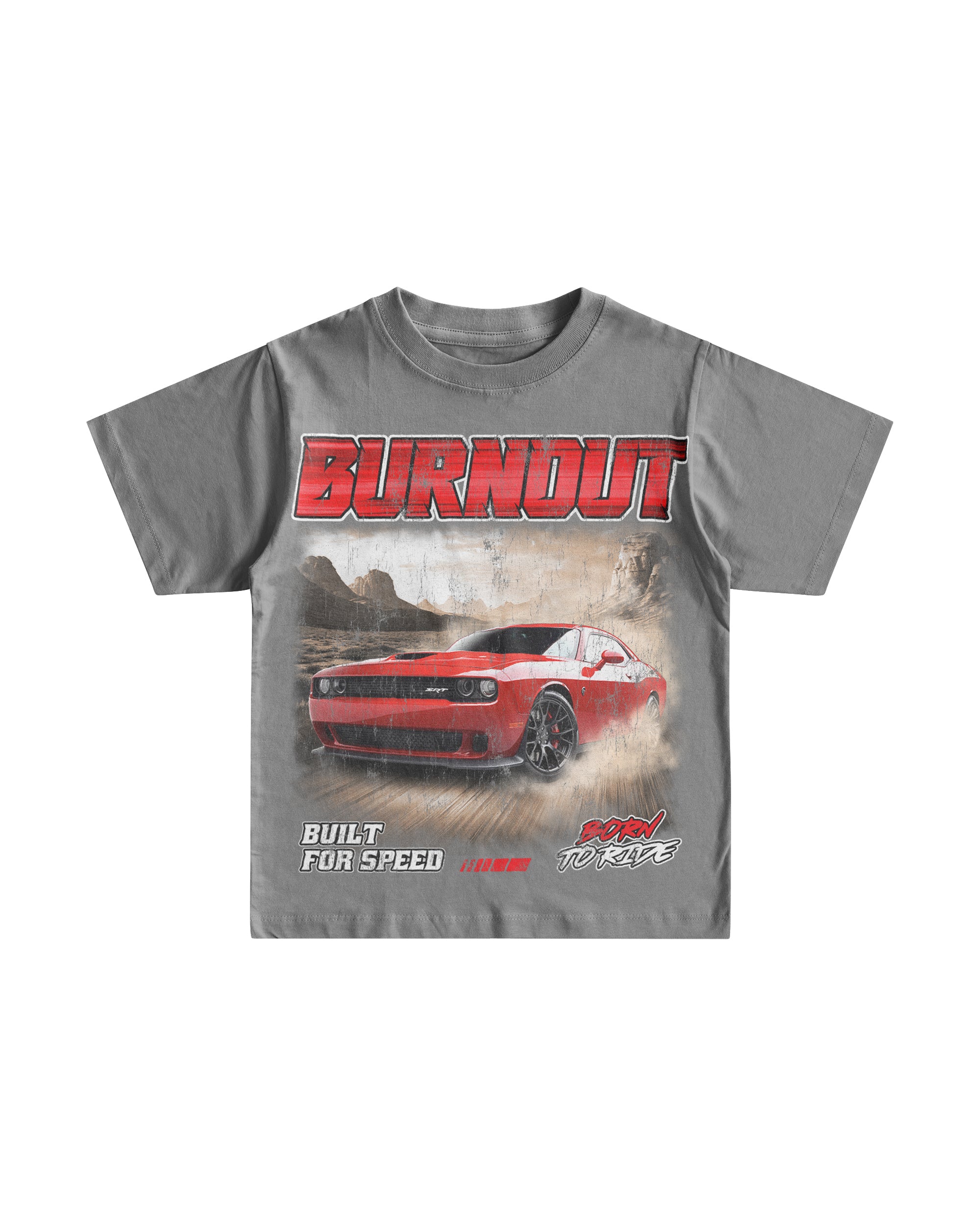 Burnout Kids Heavyweight T-Shirt