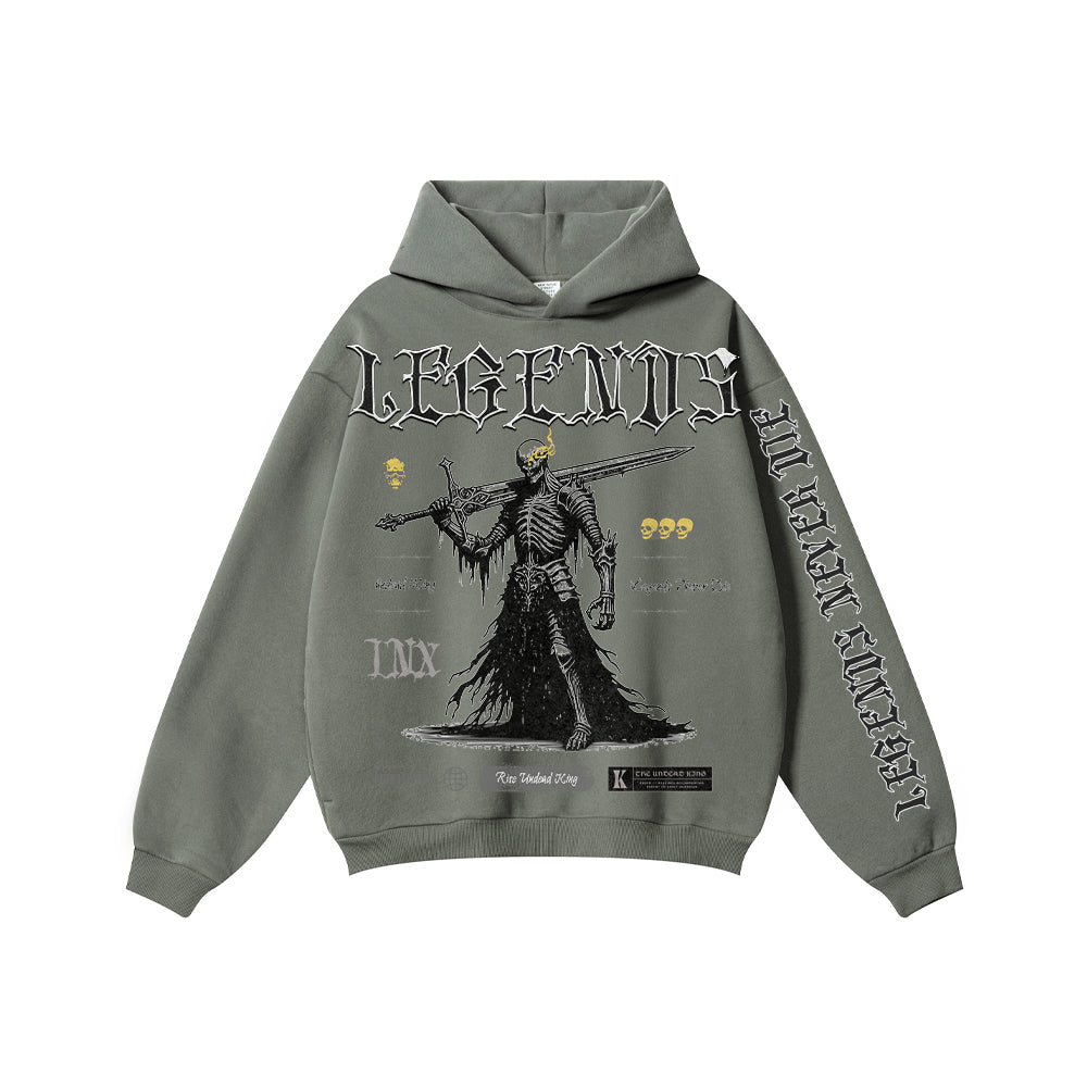 Legends Oversized Heavyweight Side-Pocket Hoodie