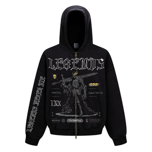 Legends Zip Up Heavyweight Hoodie