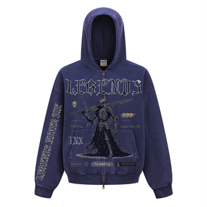 Legends Zip Up Heavyweight Hoodie
