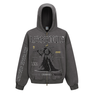 Legends Zip Up Heavyweight Hoodie