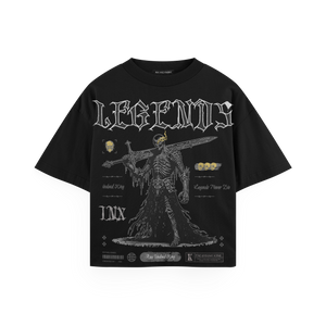 Legends Never Die Heavyweight Oversized T-Shirt