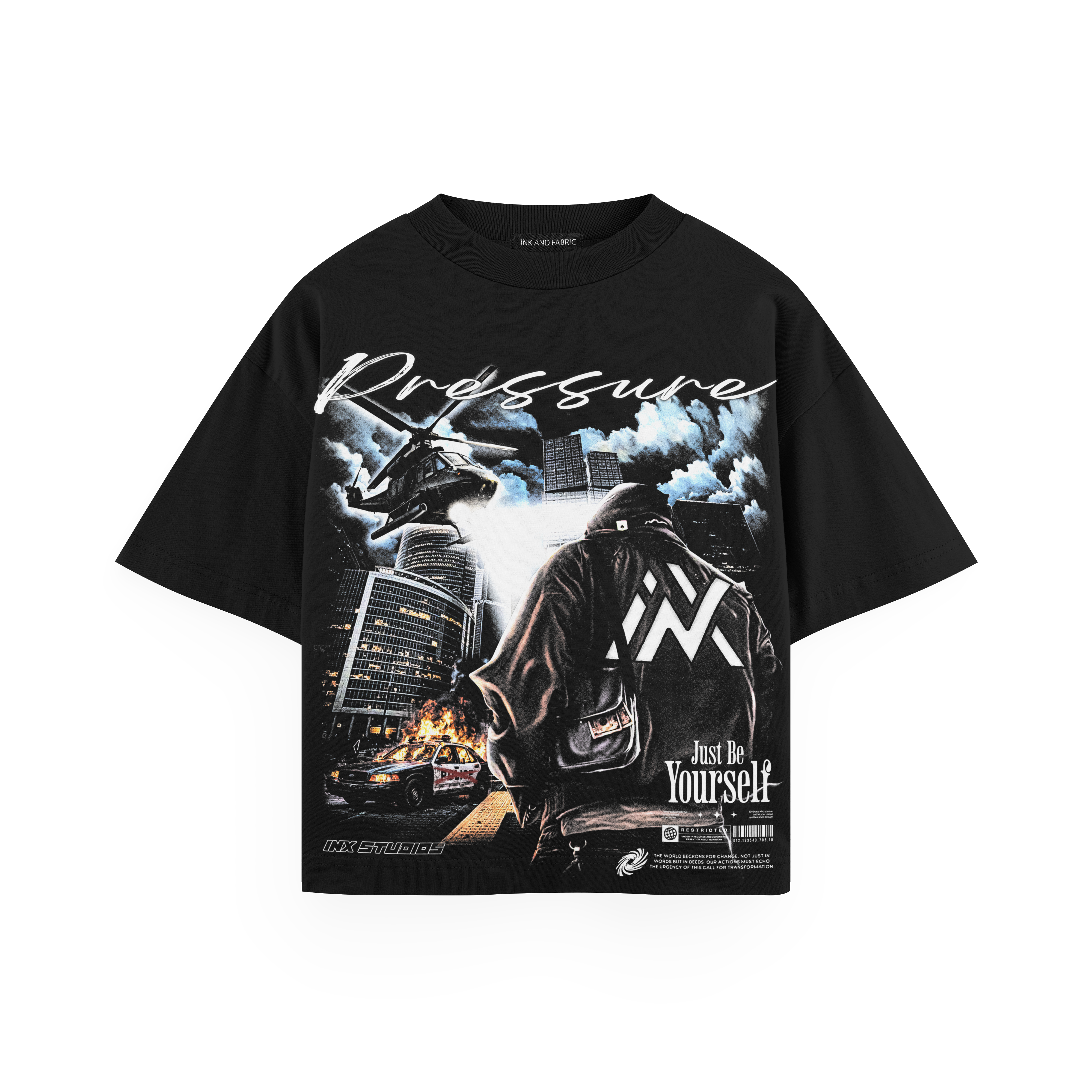 Pressure Oversized Heavyweight T-Shirt