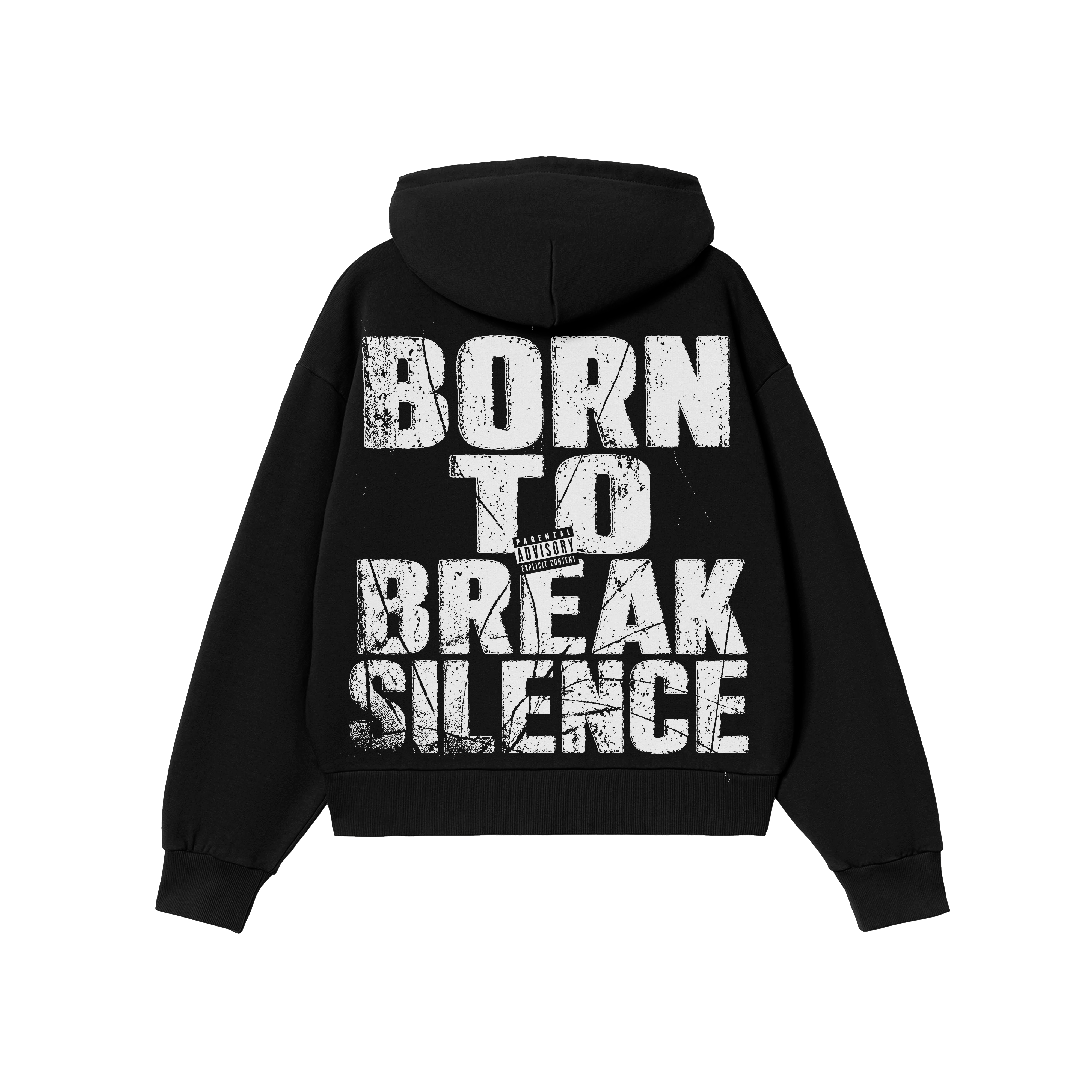 Pressure Oversized Zip Up Hoodie