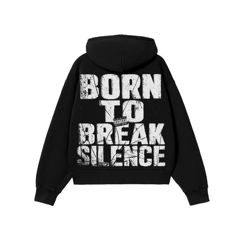 Pressure Oversized Zip Up Hoodie