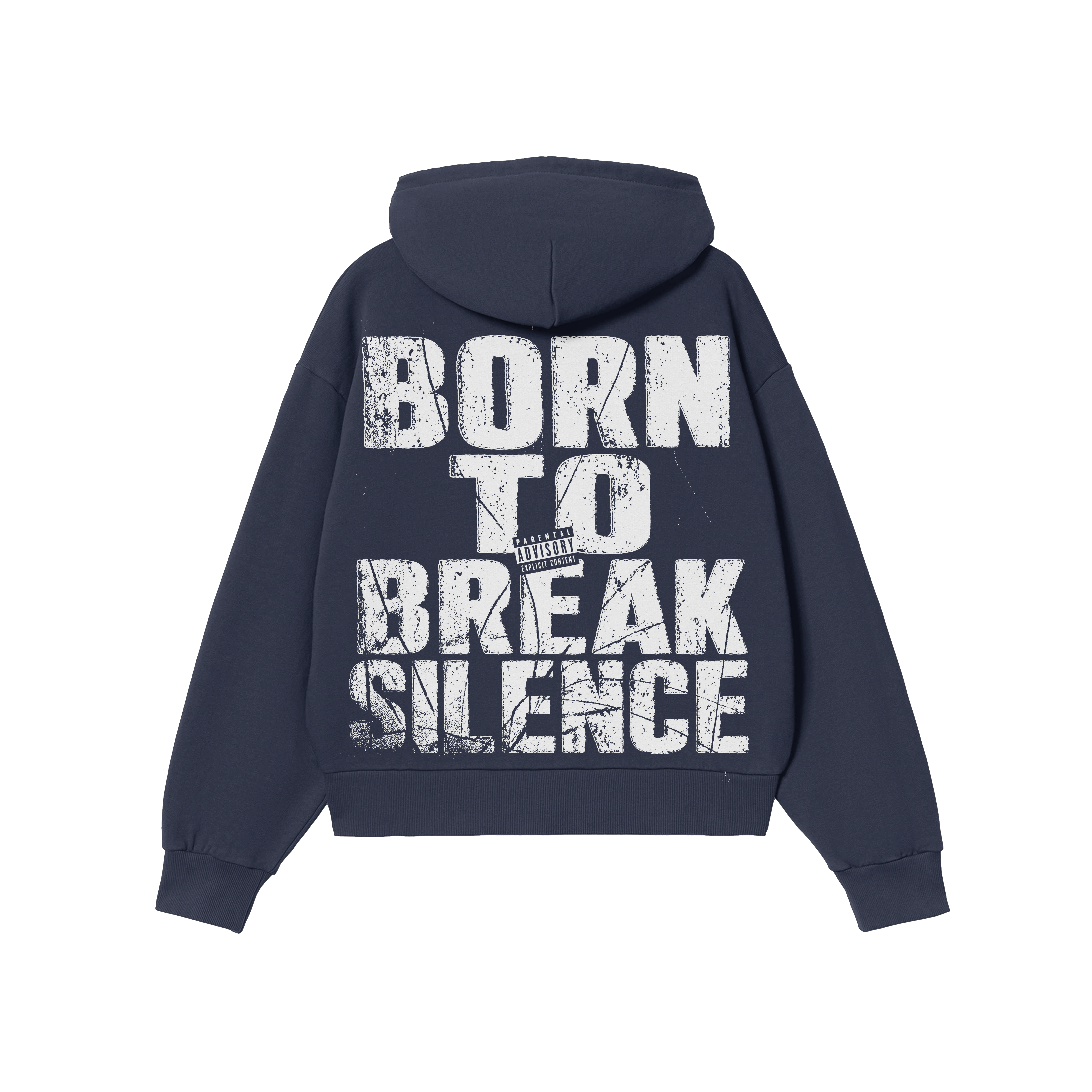 Pressure Oversized Zip Up Hoodie
