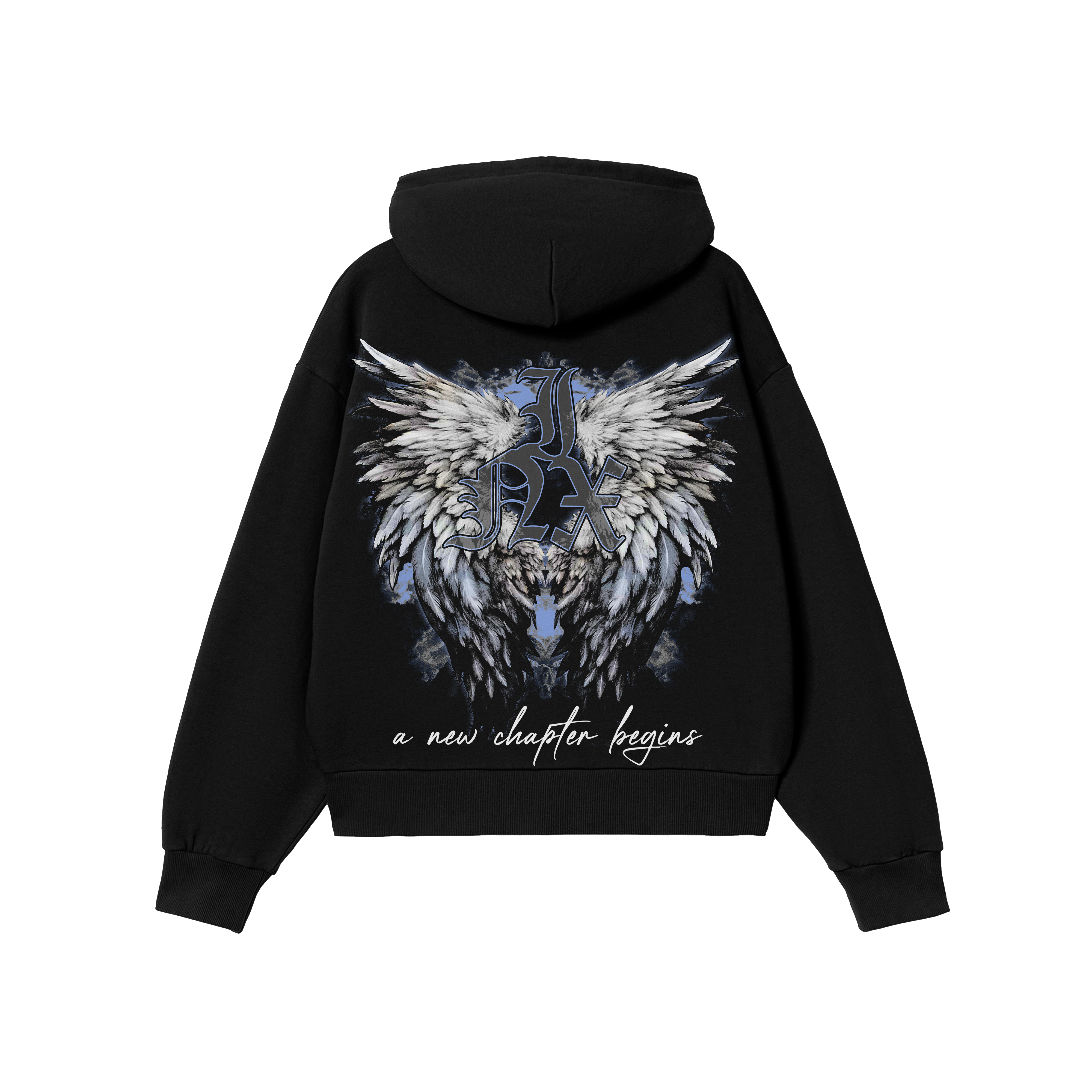 Prophecy Oversized Zip Up Hoodie