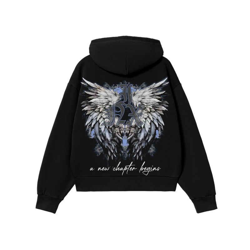 Prophecy Oversized Zip Up Hoodie