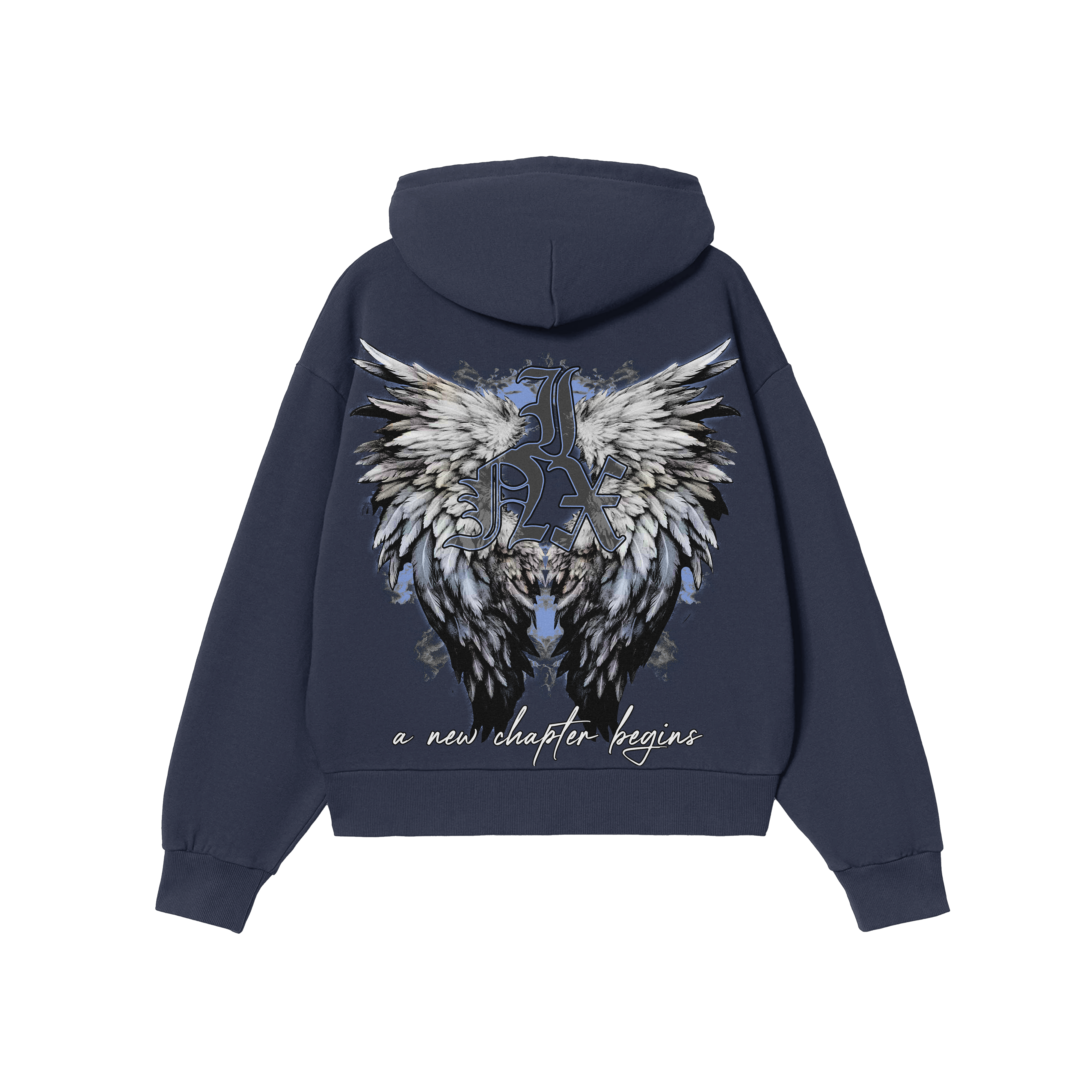 Prophecy Oversized Zip Up Hoodie